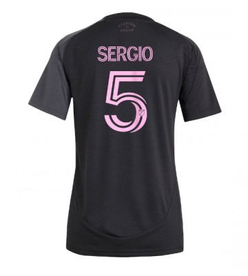 Inter Miami Sergio Busquets #5 Bortatröja Dam 2025-26 Kortärmad